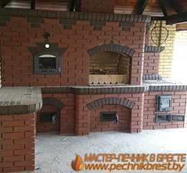 Мастер-печник в Бресте, камины, печи, барбекю