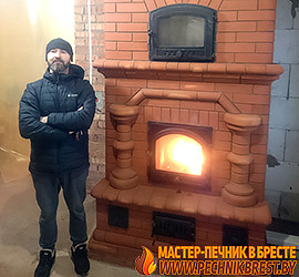 Мастер-печник в Бресте, камины, печи, барбекю