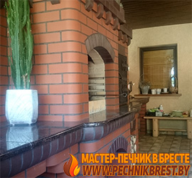 Мастер-печник в Бресте, камины, печи, барбекю