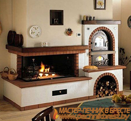 Мастер-печник в Бресте, камины, печи, барбекю